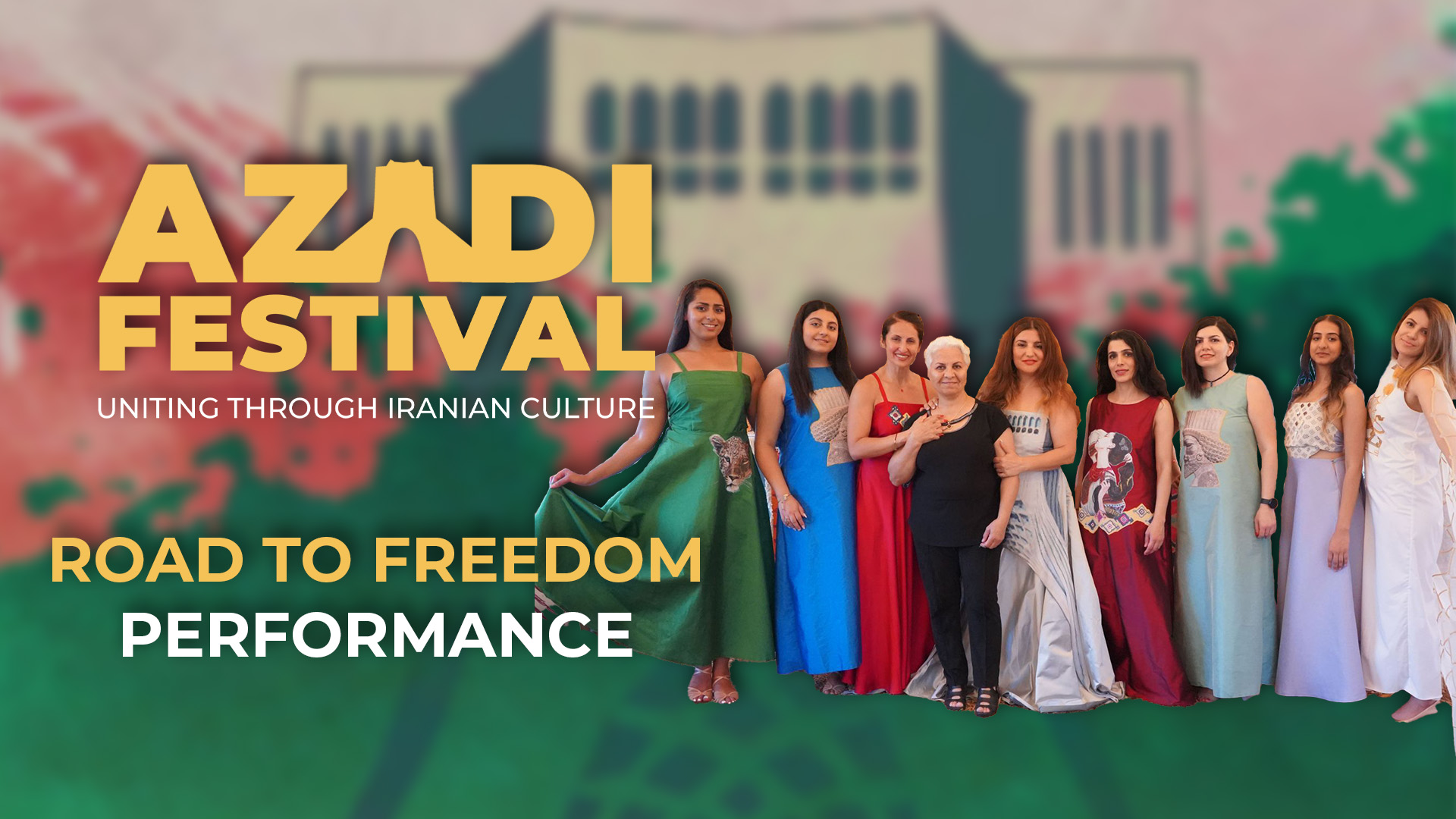 Road To Freedom on stage at Azadi Festival